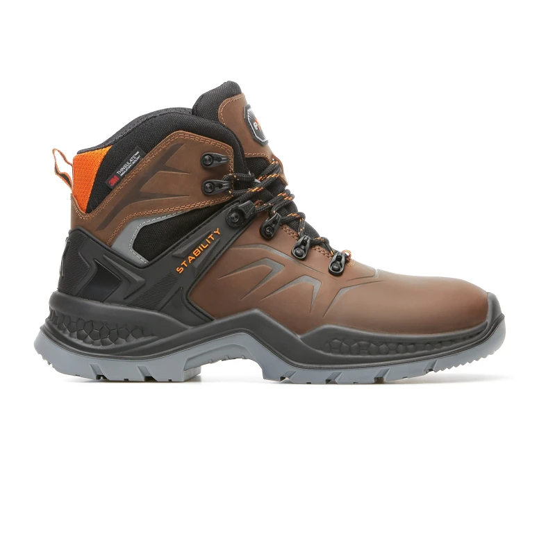 Zapatos de seguridad Exena Everest/Marrón S3 CI WR SRC - A0206V103