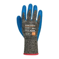 12 Pares - Guantes de trabajo anticorte de látex Aramide HR - A611 Portwest