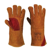 6 Pares - Guantes de trabajo para soldadura reforzados - A530 Portwest