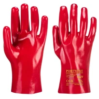12 Pares - Guantes de trabajo en PVC 27 cm - A427 Portwest