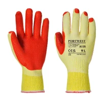 12 Pares - Guantes de trabajo Grip Tought - A135 Portwest