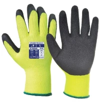 12 Pares - Guantes de trabajo térmicos invernales recubiertos de látex - A140 Portwest