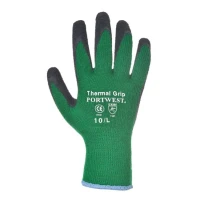 12 Pares - Guantes de trabajo térmicos invernales recubiertos de látex - A140 Portwest
