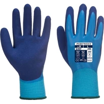 12 Pares - Guantes de trabajo impermeables y antideslizantes en poliéster recubiertos de espuma de látex - AP80 Portwest