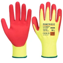 12 Pares - Guantes de trabajo anticorte Vis-Tex HR - de Nitrilo - A626 Portwest