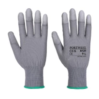 12 Pares - Guantes de trabajo con falanges en PU - A121 Portwest