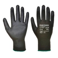 480 Piezas - Guantes de trabajo con palma recubierta de poliuretano - A129 Portwest