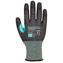 12 Pares - Guantes de trabajo anticorte en PU CS VHR18 - A660 Portwest