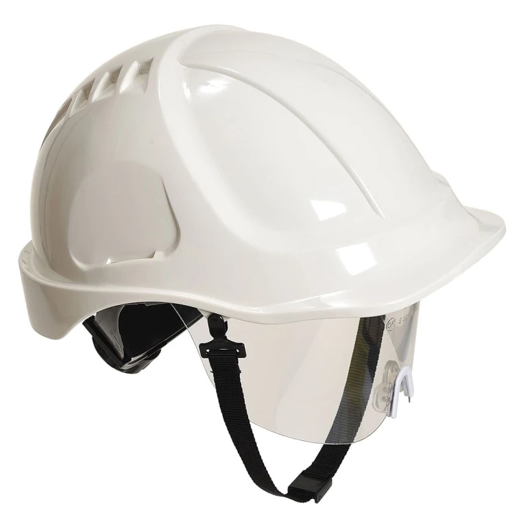 Casco Endurance Plus con visera Portwest PW54