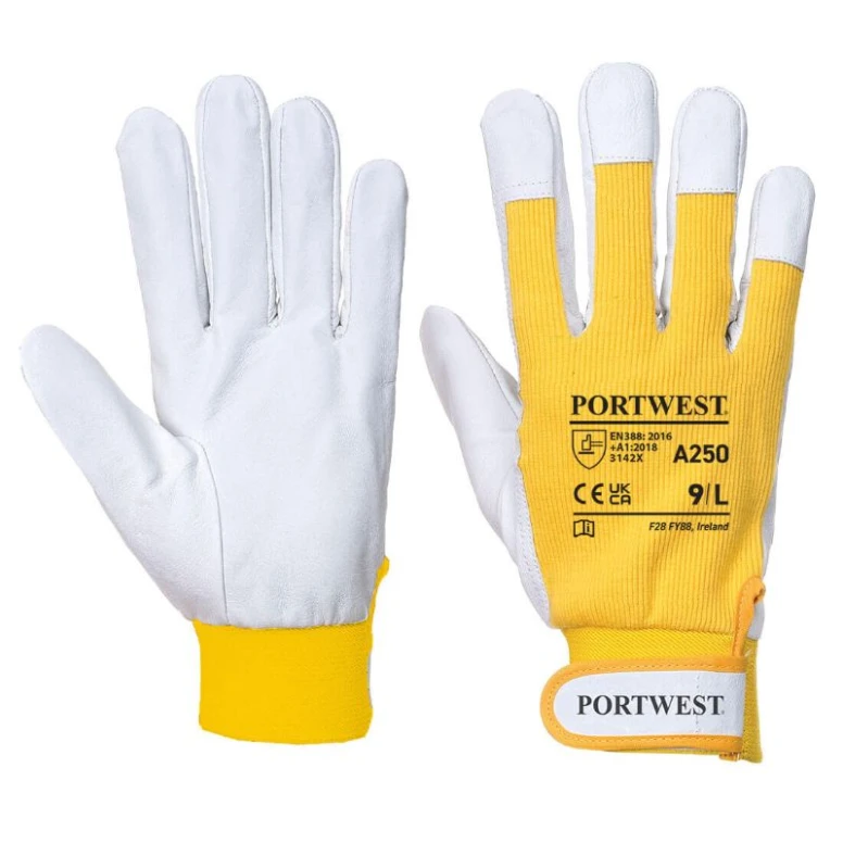 12 Pares - Guantes de trabajo Tergsus - A250 Portwest