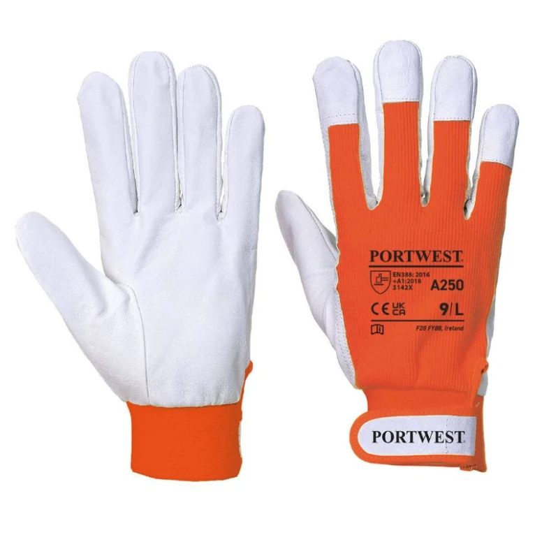12 Pares - Guantes de trabajo Tergsus - A250 Portwest