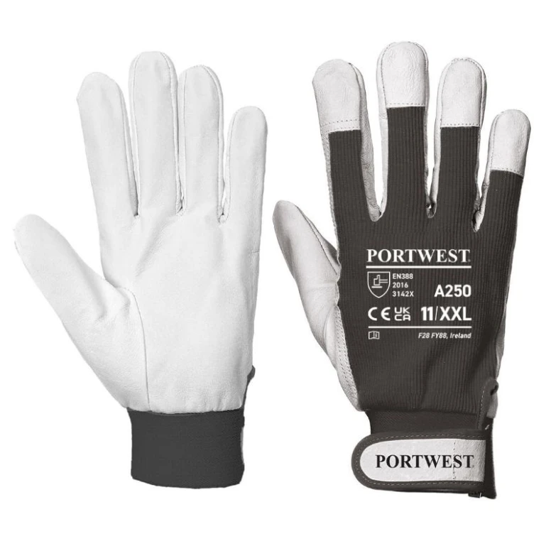 12 Pares - Guantes de trabajo Tergsus - A250 Portwest