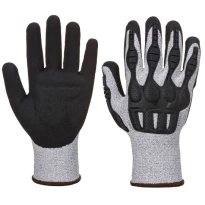 12 Pares - Guantes de trabajo de corte y protección contra impactos TPV - A723 Portwest