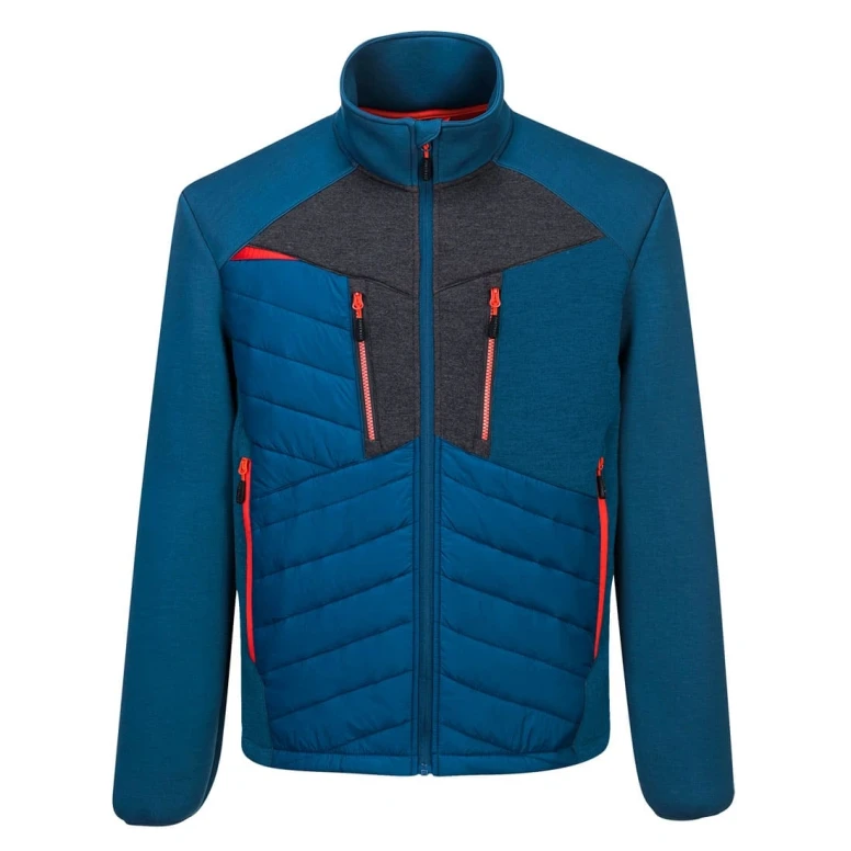 Chaqueta de trabajo DX4 Hybrid Baffle Portwest Stretch Multibolsillos DX471
