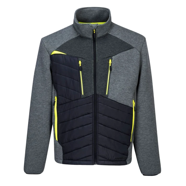 Chaqueta de trabajo DX4 Hybrid Baffle Portwest Stretch Multibolsillos DX471