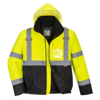 Chaqueta de trabajo Bicolor Impermeable Alta Visibilidad Portwest S363