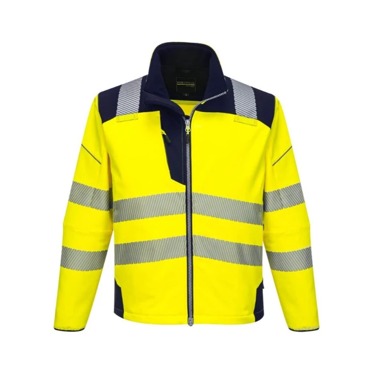 Chaqueta de trabajo PW3 Softshell Alta Visibilidad Portwest T402