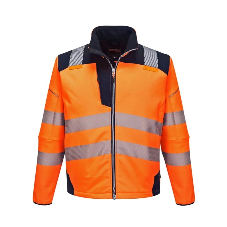 Chaqueta de trabajo PW3 Softshell Alta Visibilidad Portwest T402