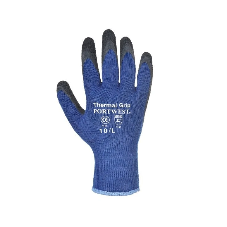 Guantes de trabajo térmicos invernales recubiertos de látex - A140 Portwest