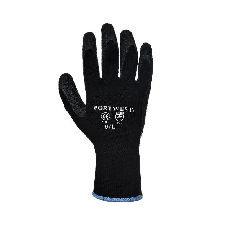 Guantes de trabajo térmicos invernales recubiertos de látex - A140 Portwest