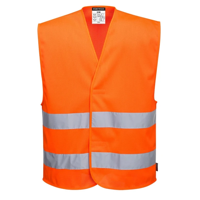 Chaleco de trabajo MeshAir Alta Visibilidad Portwest C374