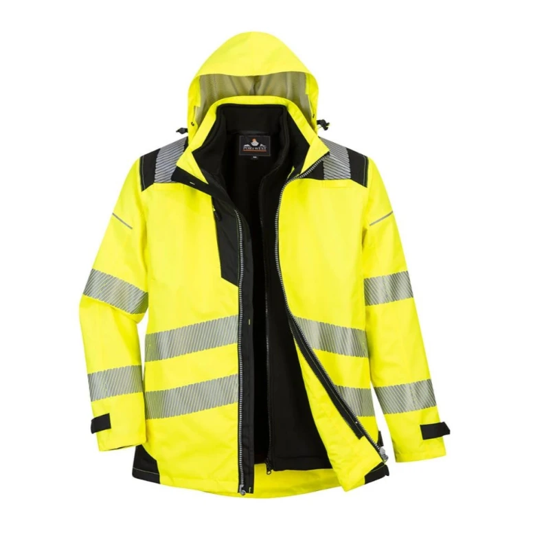 Chaqueta de trabajo 3 en 1 PW3 Alta Visibilidad Portwest PW365