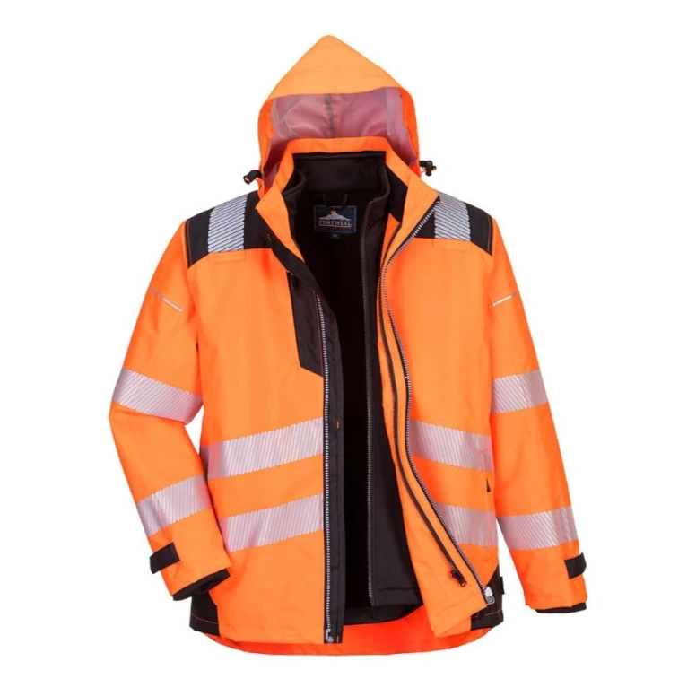 Chaqueta de trabajo 3 en 1 PW3 Alta Visibilidad Portwest PW365