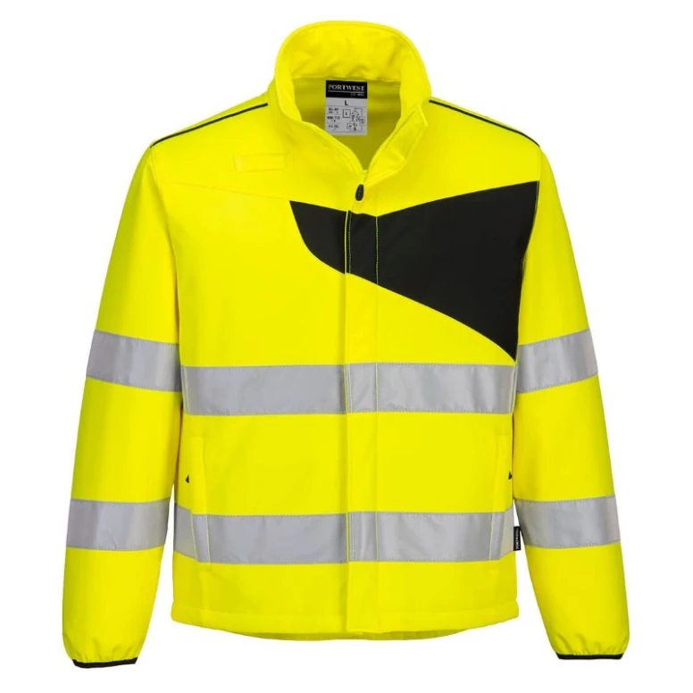 Chaqueta de trabajo Softshell PW2 Alta Visibilidad Portwest PW275