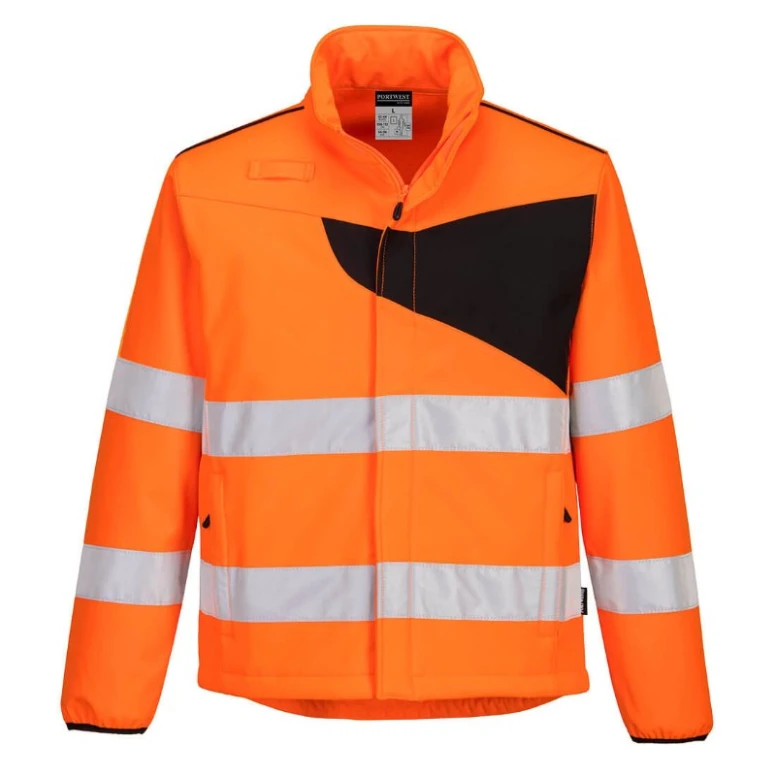 Chaqueta de trabajo Softshell PW2 Alta Visibilidad Portwest PW275