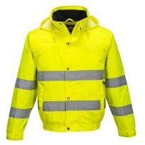 Liquidación total - Chaqueta de trabajo Lite Alta visibilidad Portwest S161 Talla XL