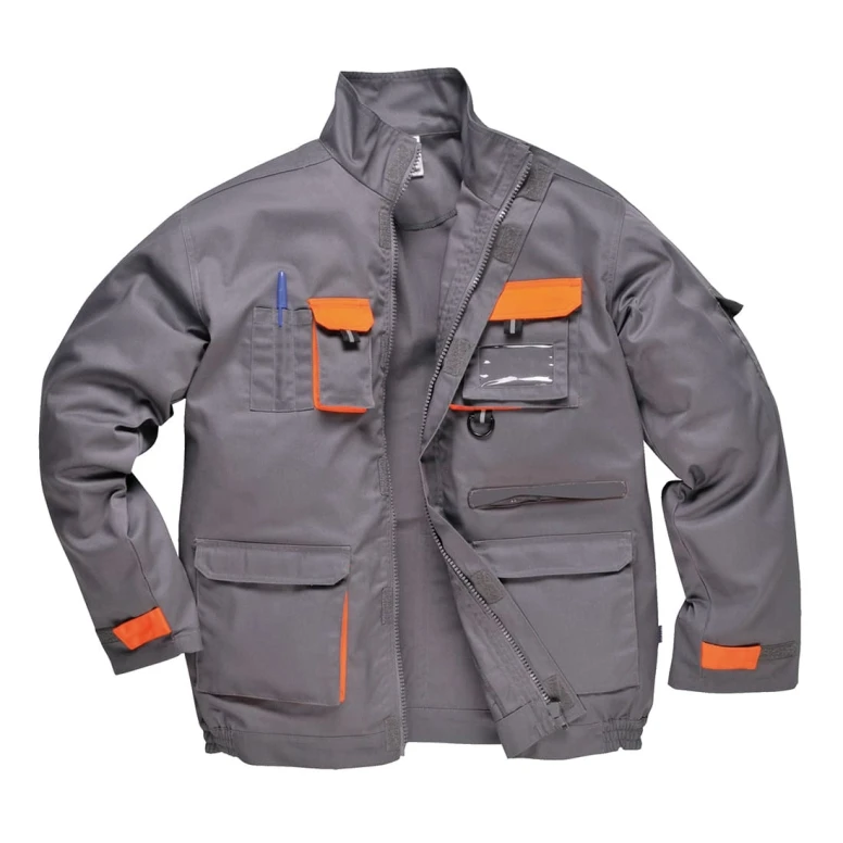 Chaqueta de trabajo Contrast Portwest Texo Multibolsillos TX10