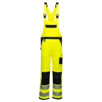 Liquidación total - Peto de trabajo PW3 Alta Visibilidad Portwest PW344 Talla L Color amarillo negro