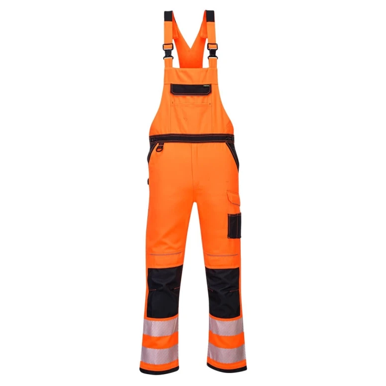 Liquidación total - Peto de trabajo PW3 Alta Visibilidad Portwest PW344 Talla L Color amarillo negro