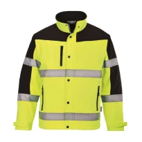 Chaqueta de trabajo Sofshell Bicolor Alta Visibilidad Portwest S429