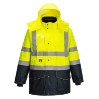 Chaqueta de trabajo Traffic Bicolor 7 en 1 Alta Visibilidad Portwest S426