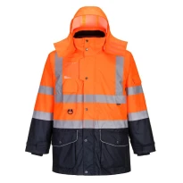 Chaqueta de trabajo Traffic Bicolor 7 en 1 Alta Visibilidad Portwest S426 2