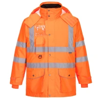 Chaqueta de trabajo Traffic 7 en 1 RIS Alta Visibilidad Portwest RT27