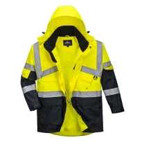 Chaqueta de trabajo transpirable Bicolor Alta Visibilidad Portwest S760