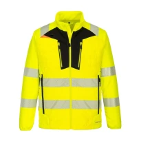 Chaqueta de trabajo Hybrid Baffle DX4 Alta Visibilidad Portwest DX473