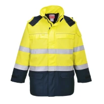 Chaqueta de trabajo Ignífuga Antiestática Alta Visibilidad Portwest FR79
