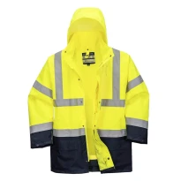 Chaqueta de trabajo Essential Bicolor 5 en 1 Alta Visibilidad Portwest S766