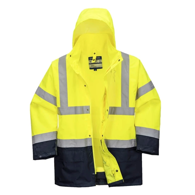 Chaqueta de trabajo Essential Bicolor 5 en 1 Alta Visibilidad Portwest S766