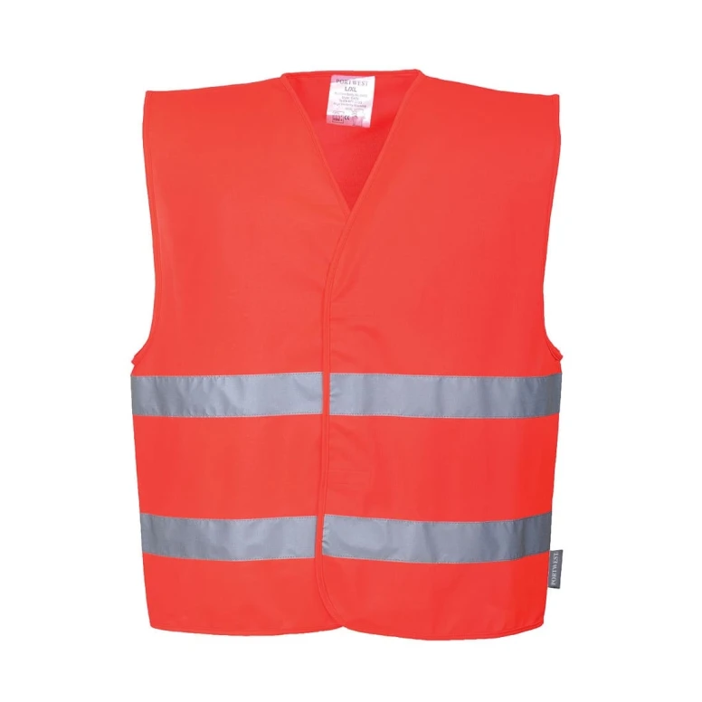 Chaleco de trabajo con 2 bandas Alta Visibilidad Portwest C474