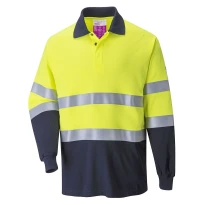 Polo de trabajo Antiestática Ignífuga Alta Visibilidad Portwest FR74