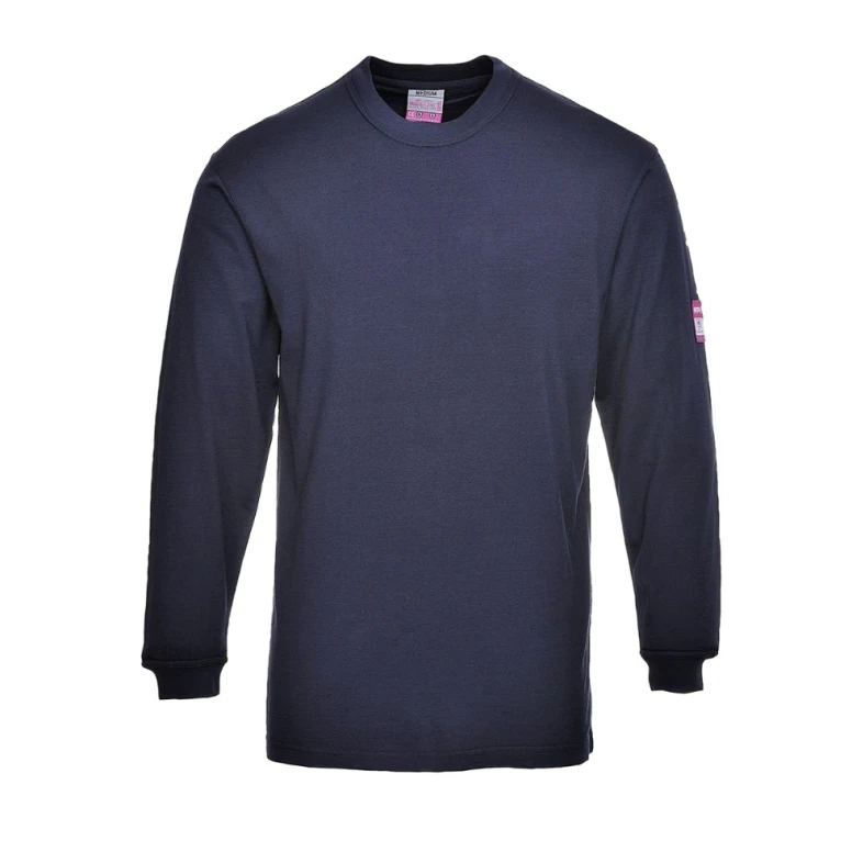 Ignífuga e Antiestática Camiseta Larga Manga Portwest FR11