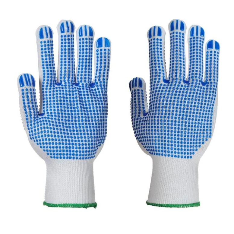 12 Pares - Guantes de trabajo Polka Dot Plus - A113 Portwest