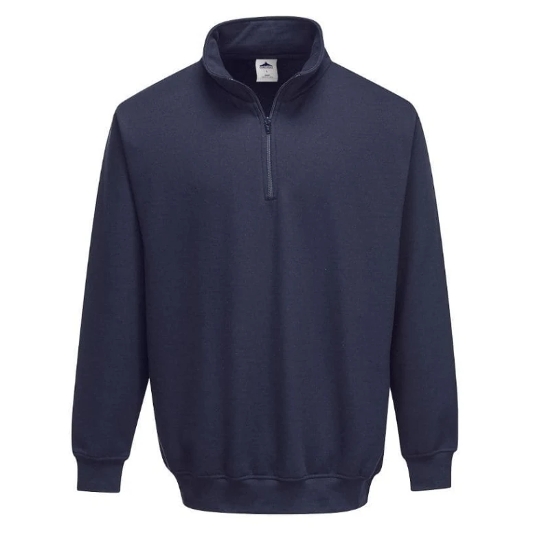 Sudadera de trabajo Portwest Sorrento Cuello con cremallera B309