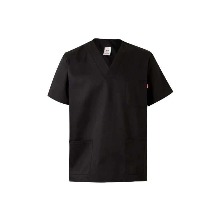 Blusa sanitaria de manga corta de trabajo Multibolsillos Velilla 589