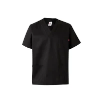 Blusa sanitaria de manga corta de trabajo Multibolsillos Velilla 589