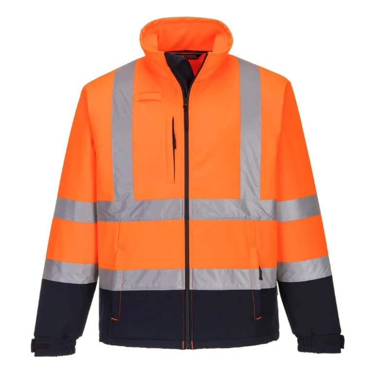 Chaqueta de trabajo Softshell Bicolor Alta Visibilidad Portwest S425